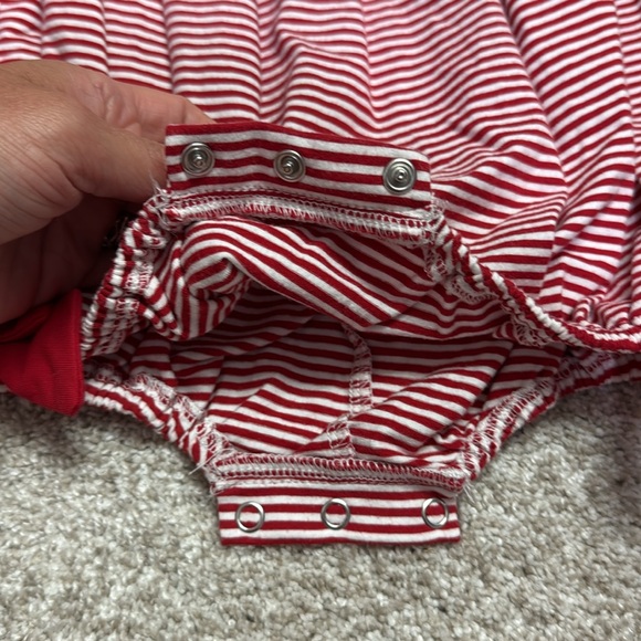 Striped Dress with Colorful Embroidery - Picture 5 of 7